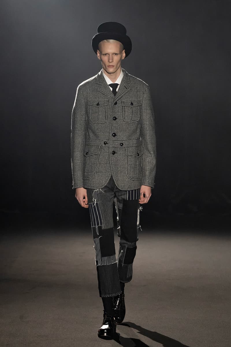 Junya Watanabe MAN Fall/Winter 2026 Paris Fashion Week Runway Collection Levi's Stussy New Balance Collaboration