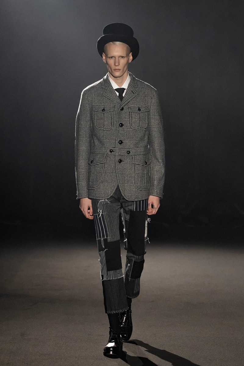 Junya Watanabe MAN Fall/Winter 2026 Paris Fashion Week Runway Collection Levi's Stussy New Balance Collaboration