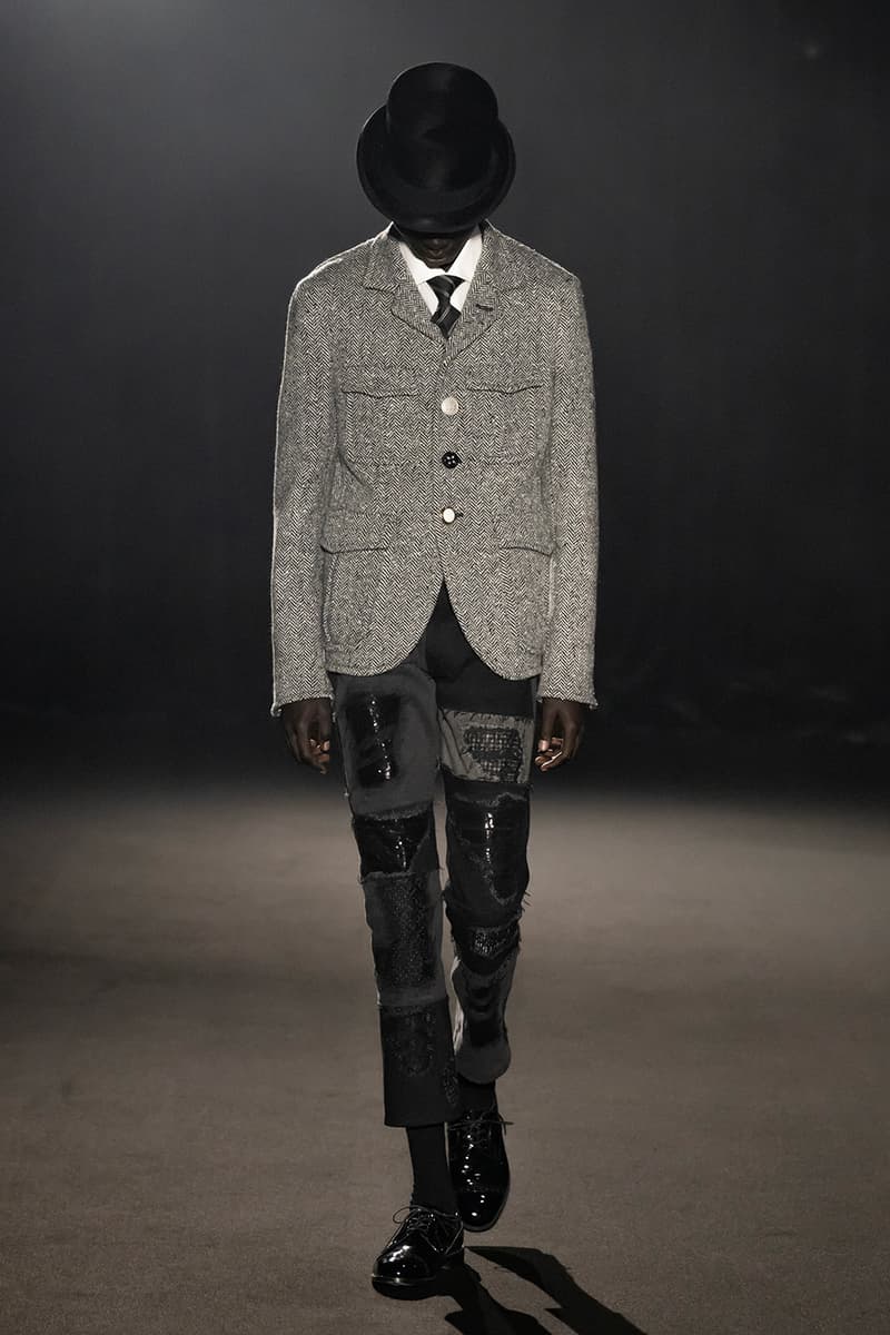 Junya Watanabe MAN Fall/Winter 2026 Paris Fashion Week Runway Collection Levi's Stussy New Balance Collaboration