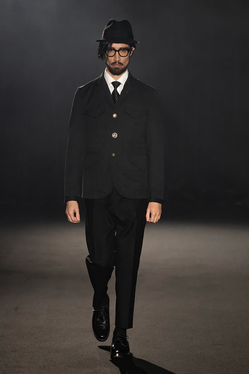 Junya Watanabe MAN Fall/Winter 2026 Paris Fashion Week Runway Collection Levi's Stussy New Balance Collaboration