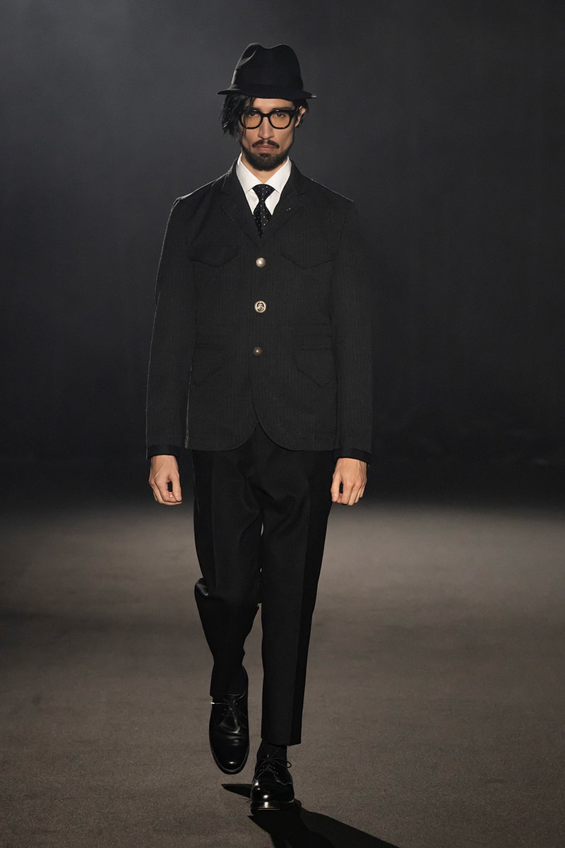Junya Watanabe MAN Fall/Winter 2026 Paris Fashion Week Runway Collection Levi's Stussy New Balance Collaboration