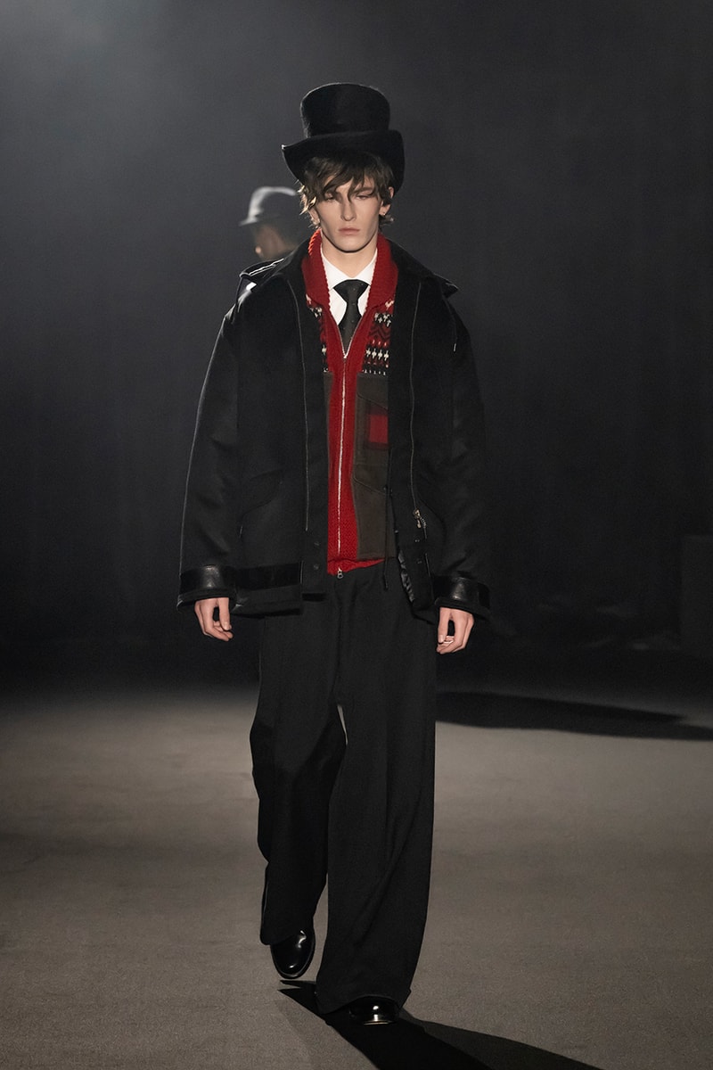Junya Watanabe MAN Fall/Winter 2026 Paris Fashion Week Runway Collection Levi's Stussy New Balance Collaboration