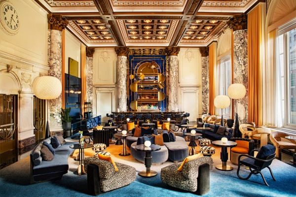 Rockwell Group W New York Union Square Hotel Interiors NYC