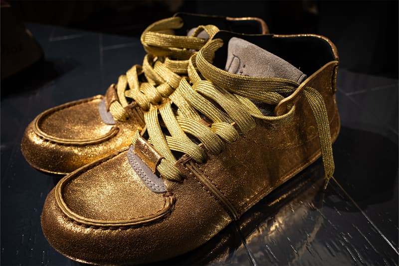 Closer Look at the Dior Roadie off the FW26 Runway jonathan anderson skate shoes foreset green navy tweed calfskin