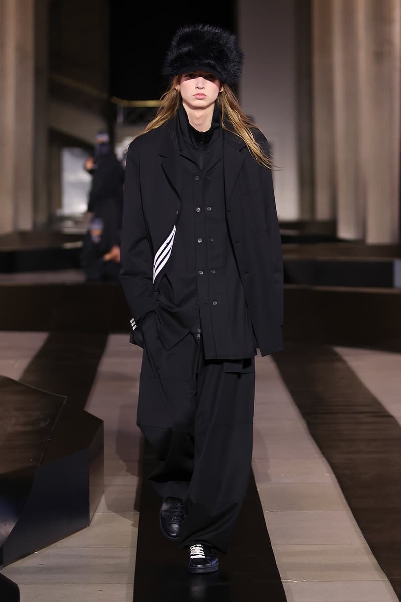 Y-3 Fall/Winter 2026 Paris Fashion Week Runway Collection collaboration Mercedes-AMG PETRONAS F1 Team