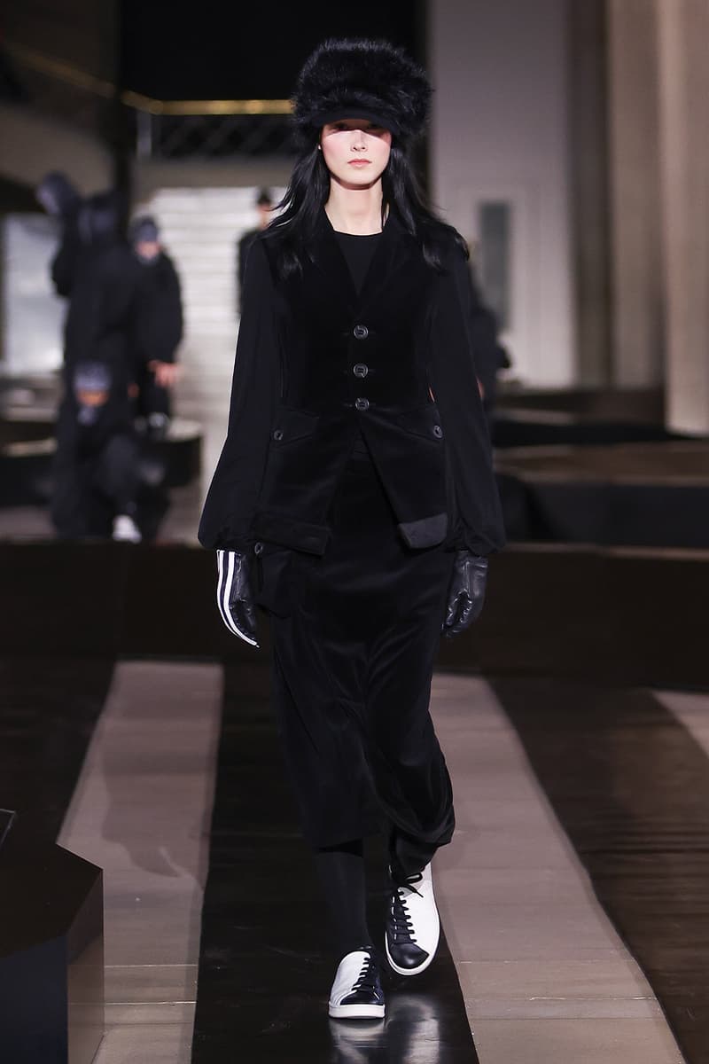 Y-3 Fall/Winter 2026 Paris Fashion Week Runway Collection collaboration Mercedes-AMG PETRONAS F1 Team