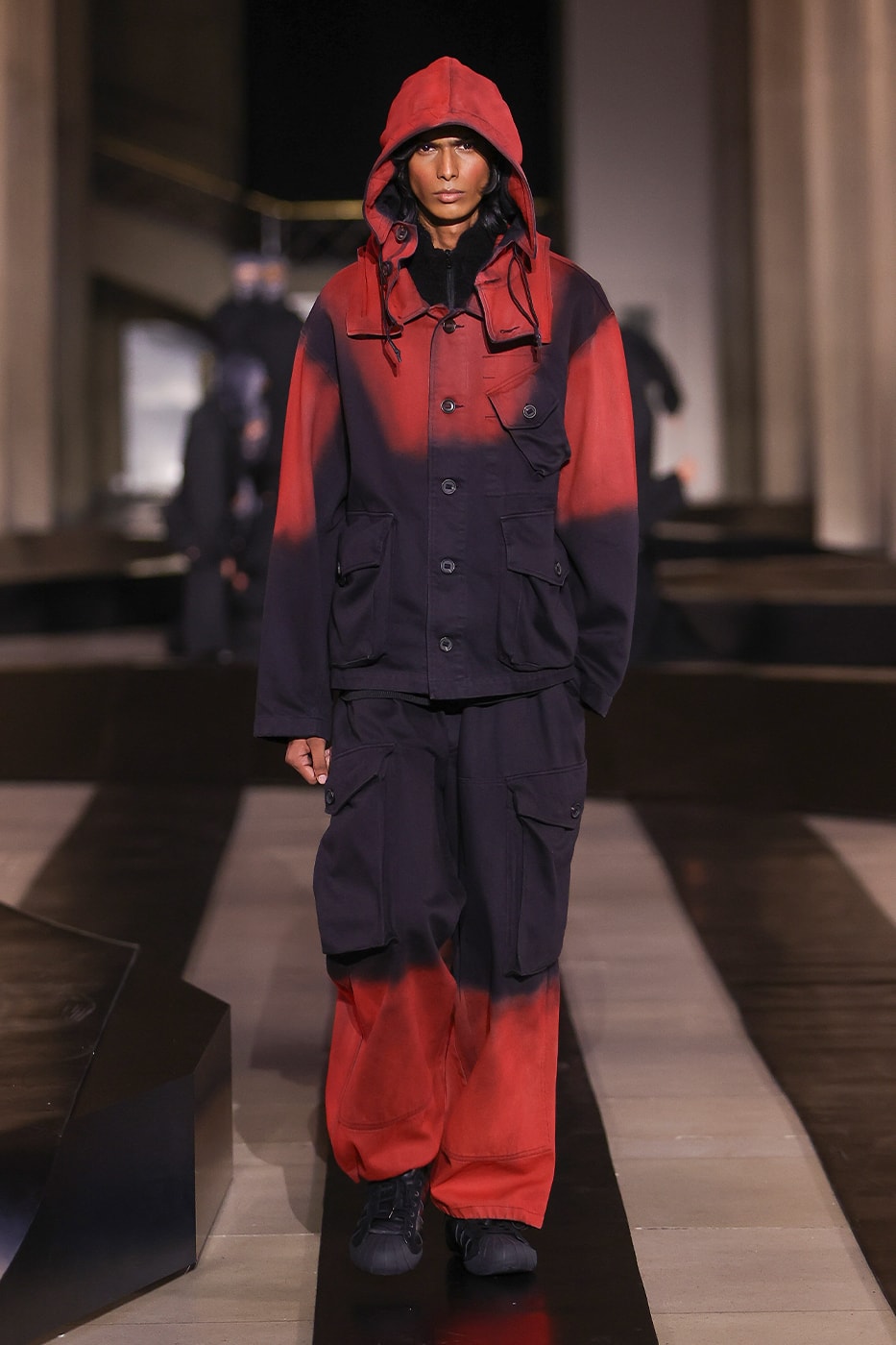 Y-3 Fall/Winter 2026 Paris Fashion Week Runway Collection collaboration Mercedes-AMG PETRONAS F1 Team