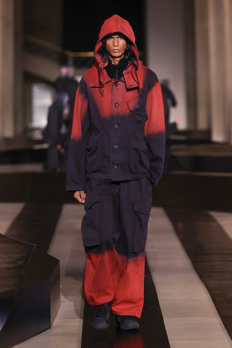 Y-3 Fall/Winter 2026 Paris Fashion Week Runway Collection collaboration Mercedes-AMG PETRONAS F1 Team