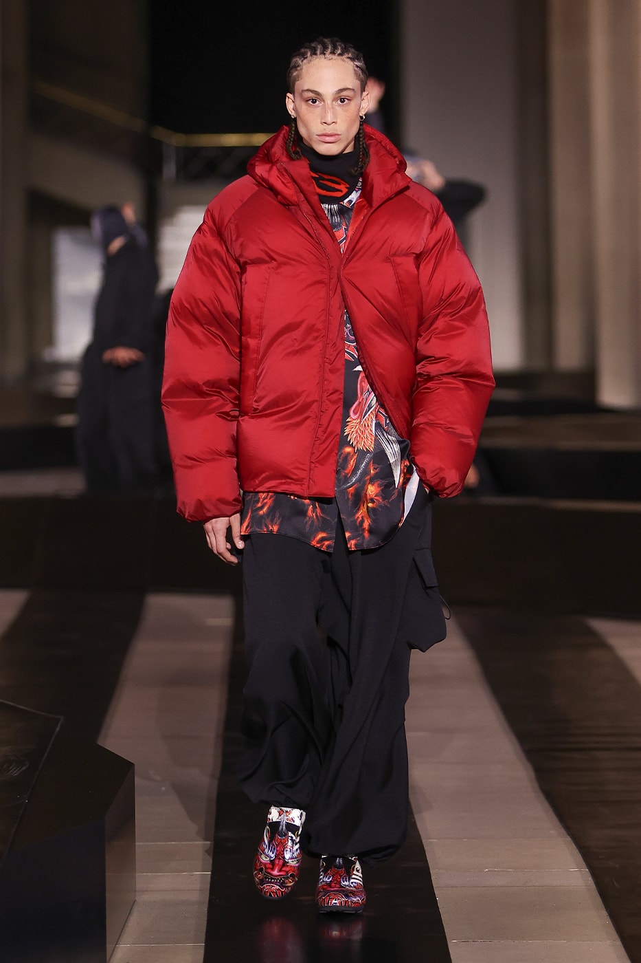 Y-3 Fall/Winter 2026 Paris Fashion Week Runway Collection collaboration Mercedes-AMG PETRONAS F1 Team