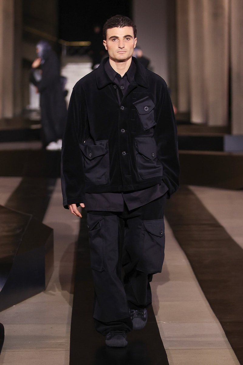 Y-3 Fall/Winter 2026 Paris Fashion Week Runway Collection collaboration Mercedes-AMG PETRONAS F1 Team