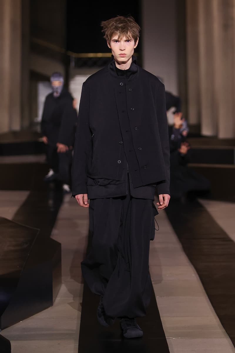 Y-3 Fall/Winter 2026 Paris Fashion Week Runway Collection collaboration Mercedes-AMG PETRONAS F1 Team