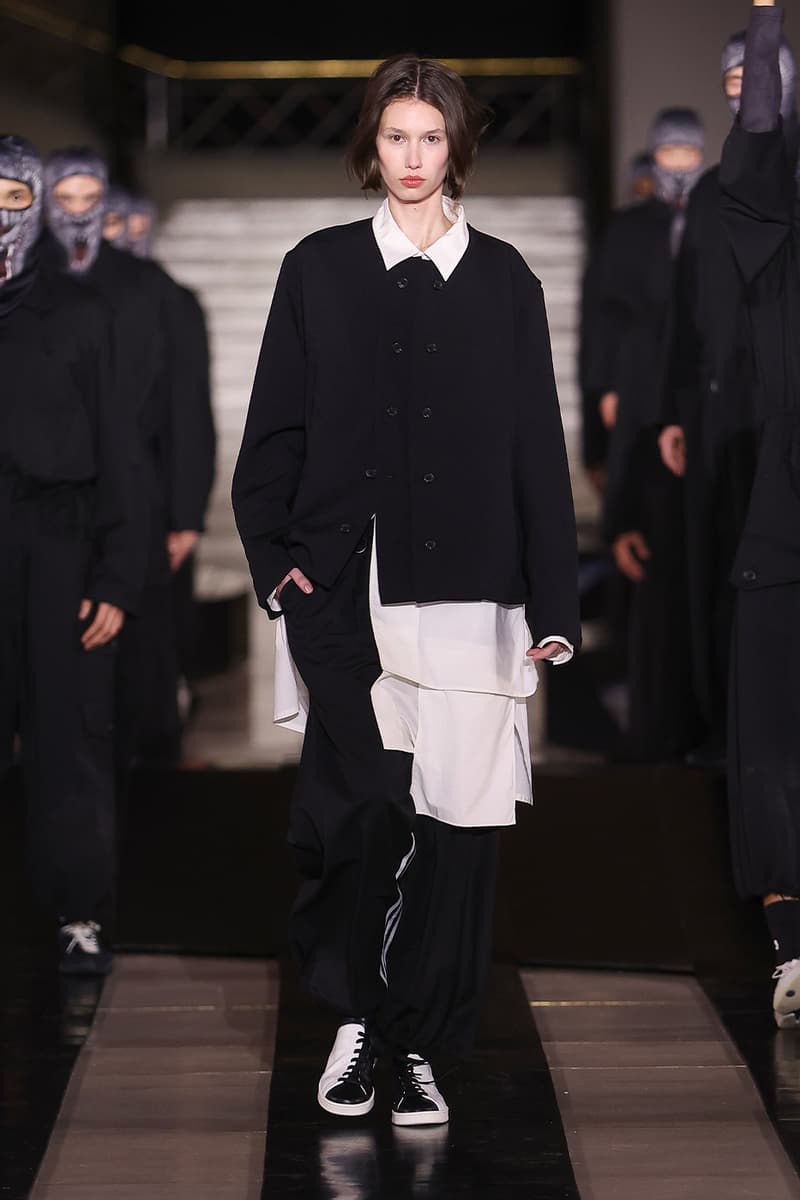 Y-3 Fall/Winter 2026 Paris Fashion Week Runway Collection collaboration Mercedes-AMG PETRONAS F1 Team