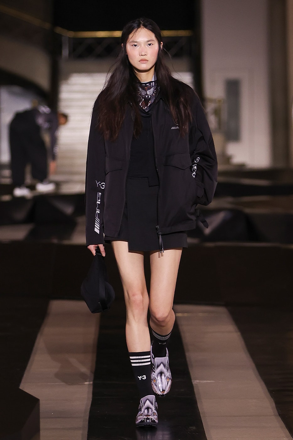 Y-3 Fall/Winter 2026 Paris Fashion Week Runway Collection collaboration Mercedes-AMG PETRONAS F1 Team