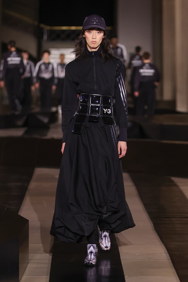 Y-3 Fall/Winter 2026 Paris Fashion Week Runway Collection collaboration Mercedes-AMG PETRONAS F1 Team