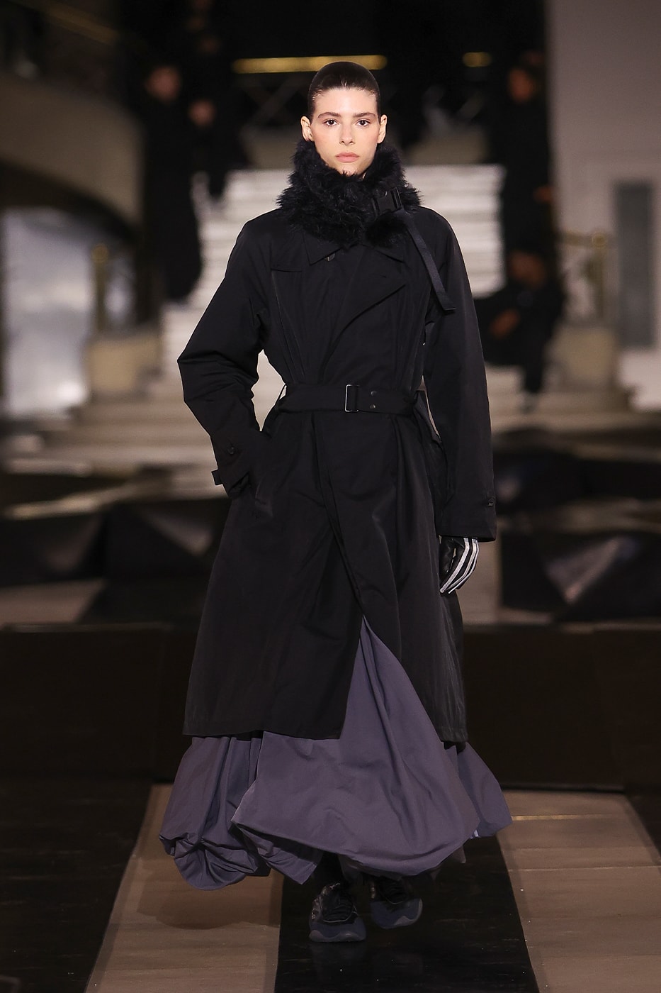 Y-3 Fall/Winter 2026 Paris Fashion Week Runway Collection collaboration Mercedes-AMG PETRONAS F1 Team
