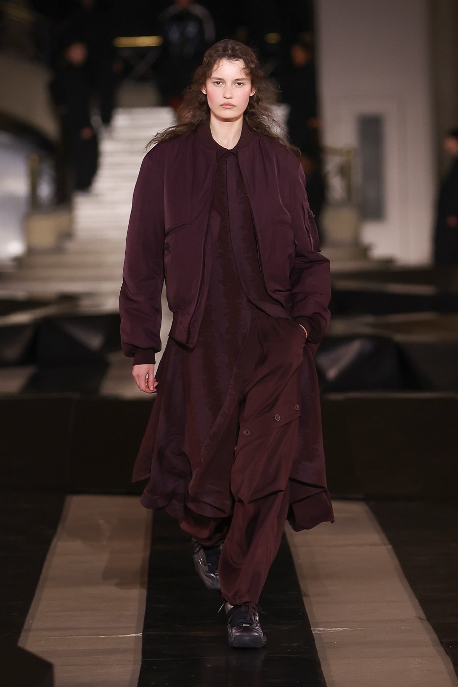 Y-3 Fall/Winter 2026 Paris Fashion Week Runway Collection collaboration Mercedes-AMG PETRONAS F1 Team