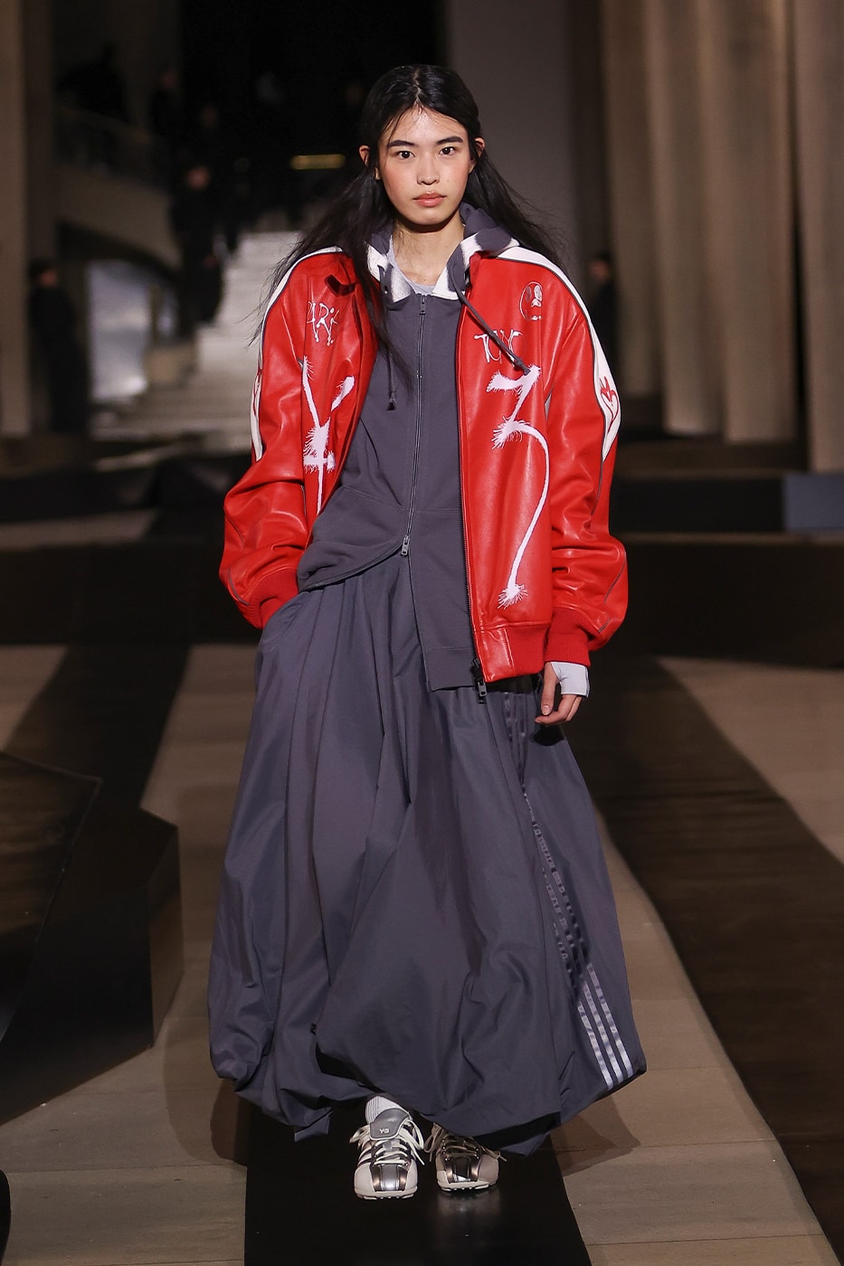 Y-3 Fall/Winter 2026 Paris Fashion Week Runway Collection collaboration Mercedes-AMG PETRONAS F1 Team