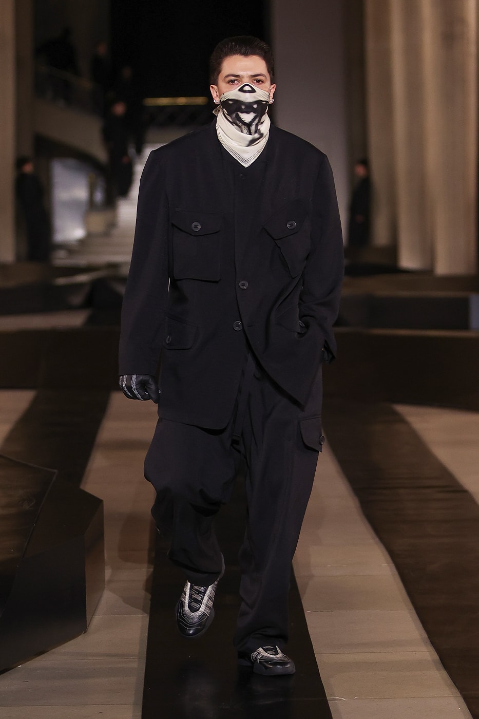 Y-3 Fall/Winter 2026 Paris Fashion Week Runway Collection collaboration Mercedes-AMG PETRONAS F1 Team