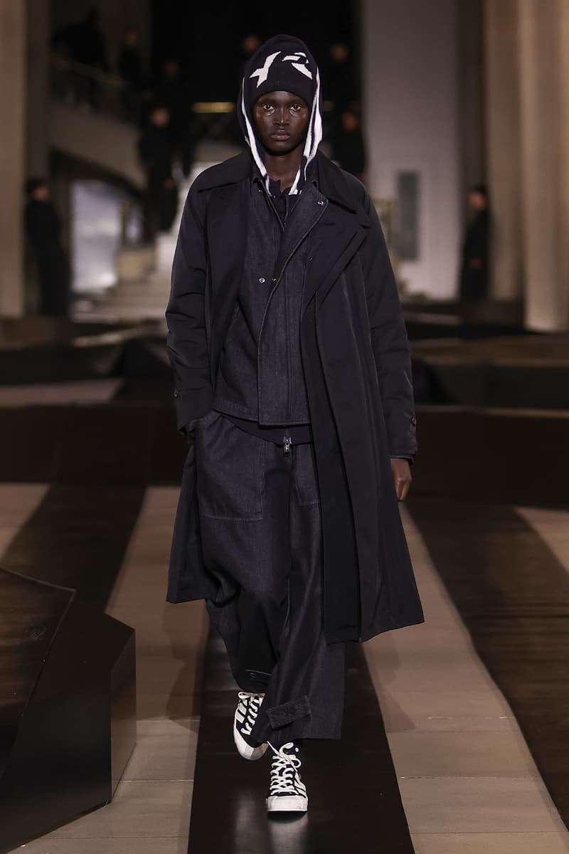 Y-3 Fall/Winter 2026 Paris Fashion Week Runway Collection collaboration Mercedes-AMG PETRONAS F1 Team