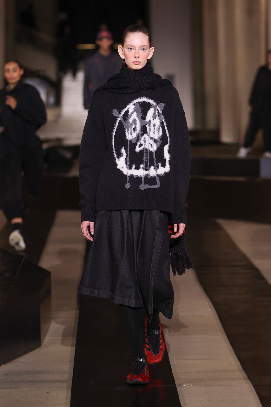 Y-3 Fall/Winter 2026 Paris Fashion Week Runway Collection collaboration Mercedes-AMG PETRONAS F1 Team
