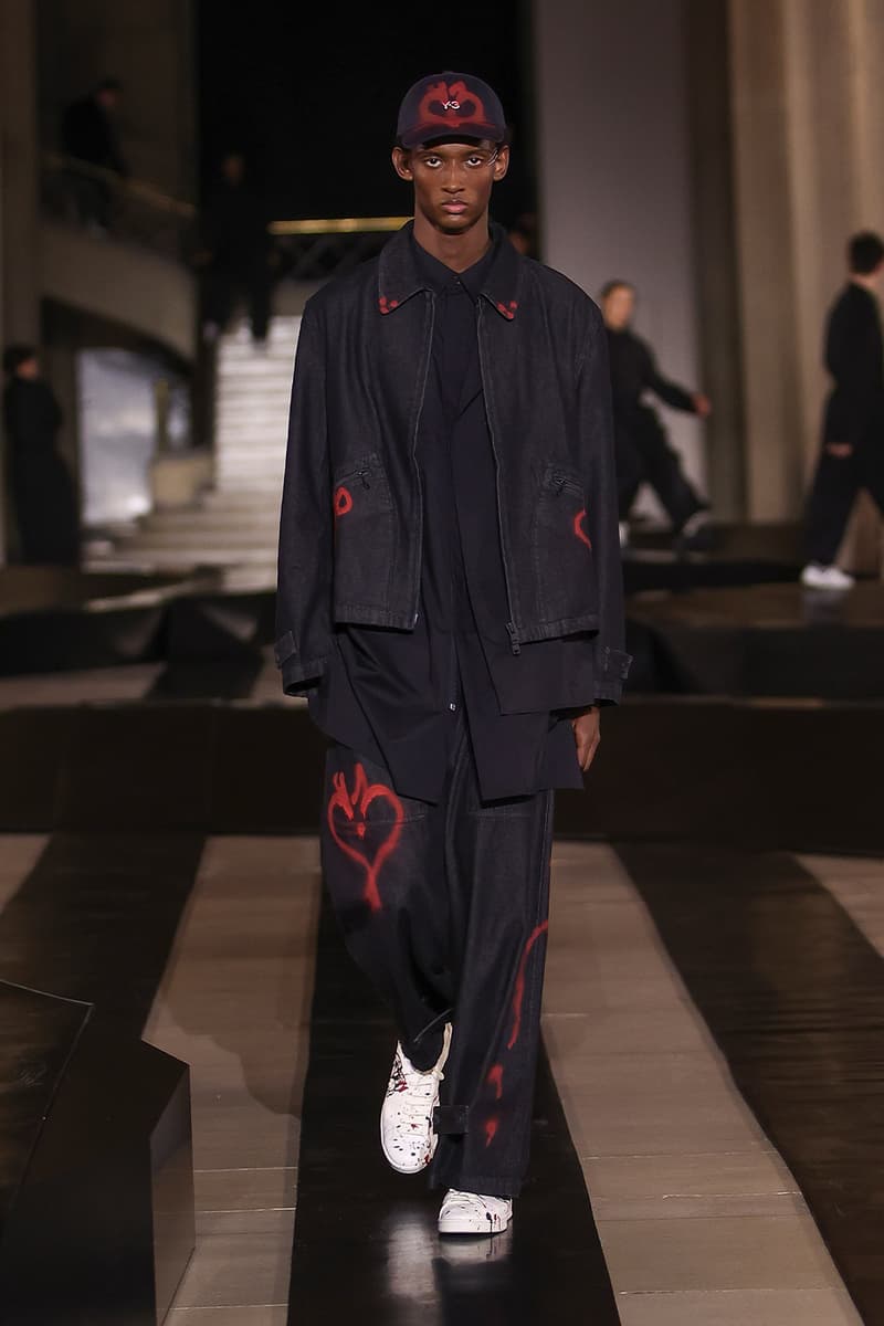 Y-3 Fall/Winter 2026 Paris Fashion Week Runway Collection collaboration Mercedes-AMG PETRONAS F1 Team
