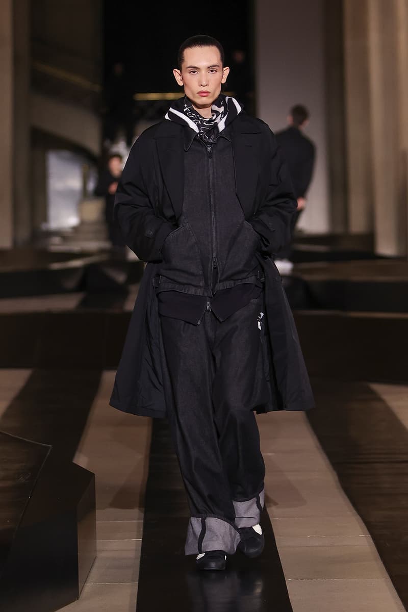 Y-3 Fall/Winter 2026 Paris Fashion Week Runway Collection collaboration Mercedes-AMG PETRONAS F1 Team