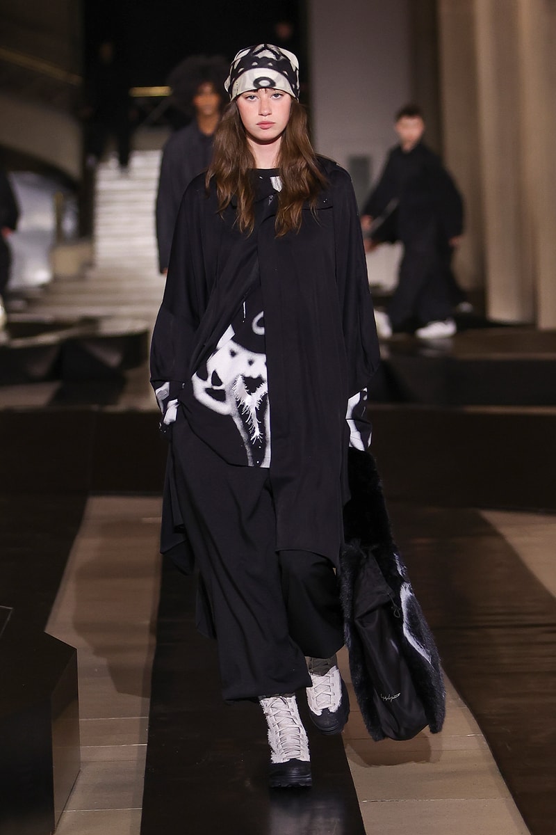 Y-3 Fall/Winter 2026 Paris Fashion Week Runway Collection collaboration Mercedes-AMG PETRONAS F1 Team