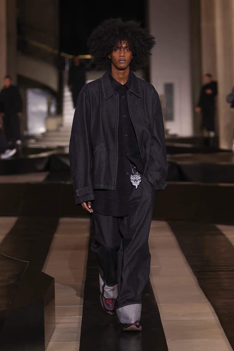 Y-3 Fall/Winter 2026 Paris Fashion Week Runway Collection collaboration Mercedes-AMG PETRONAS F1 Team