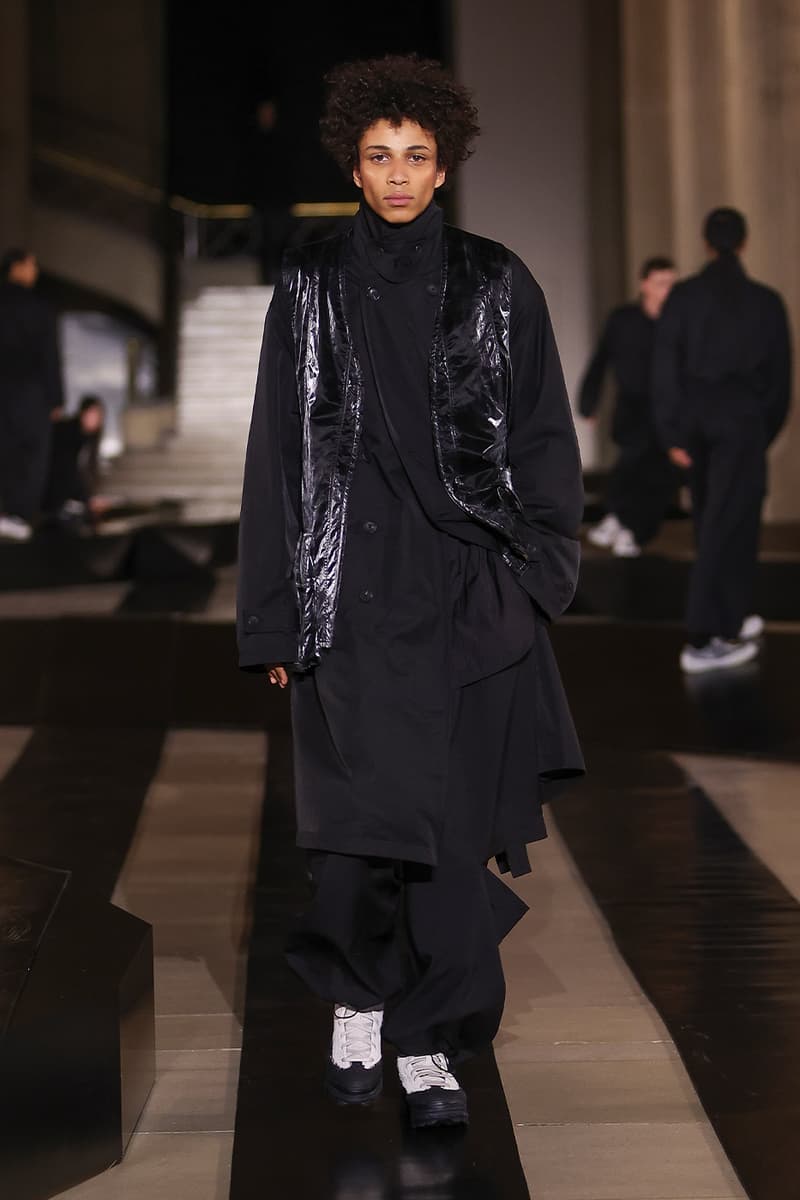 Y-3 Fall/Winter 2026 Paris Fashion Week Runway Collection collaboration Mercedes-AMG PETRONAS F1 Team