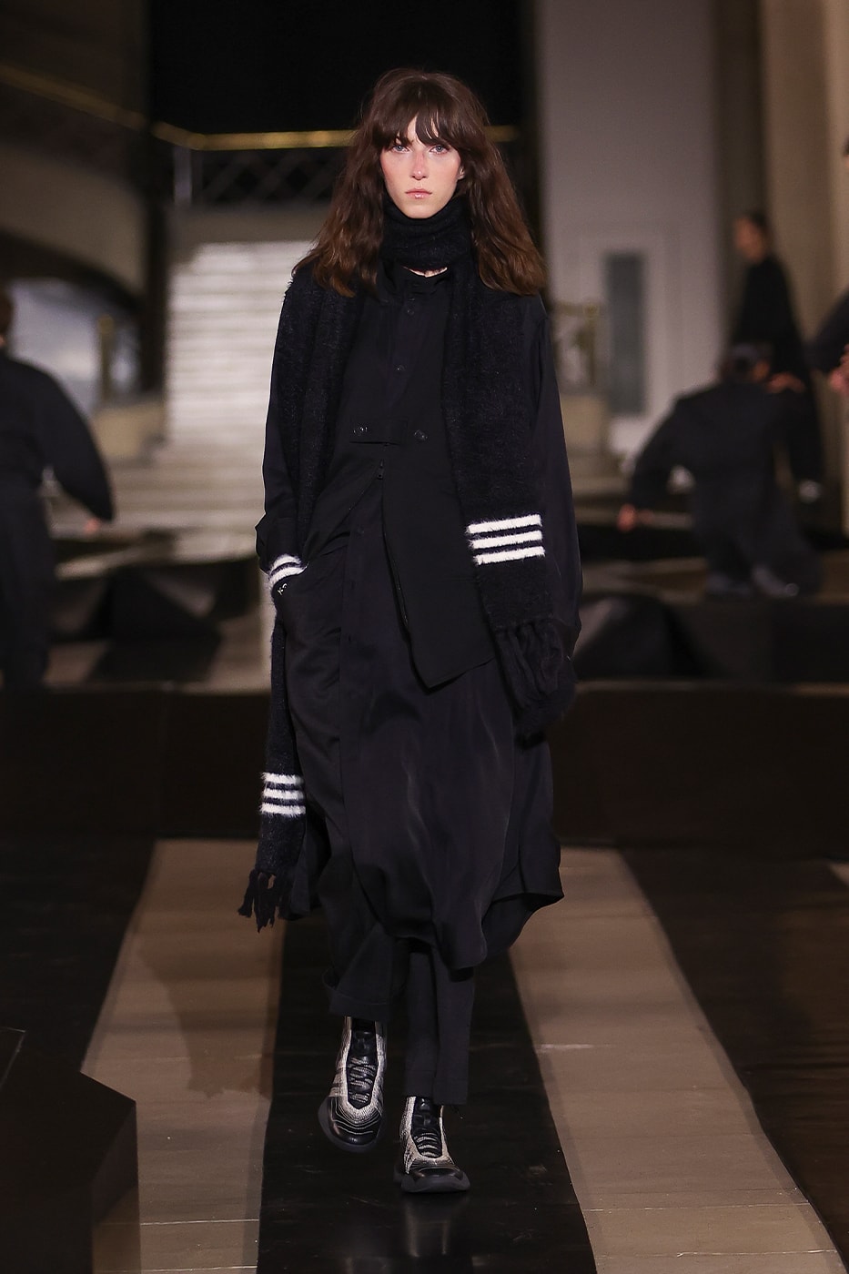 Y-3 Fall/Winter 2026 Paris Fashion Week Runway Collection collaboration Mercedes-AMG PETRONAS F1 Team