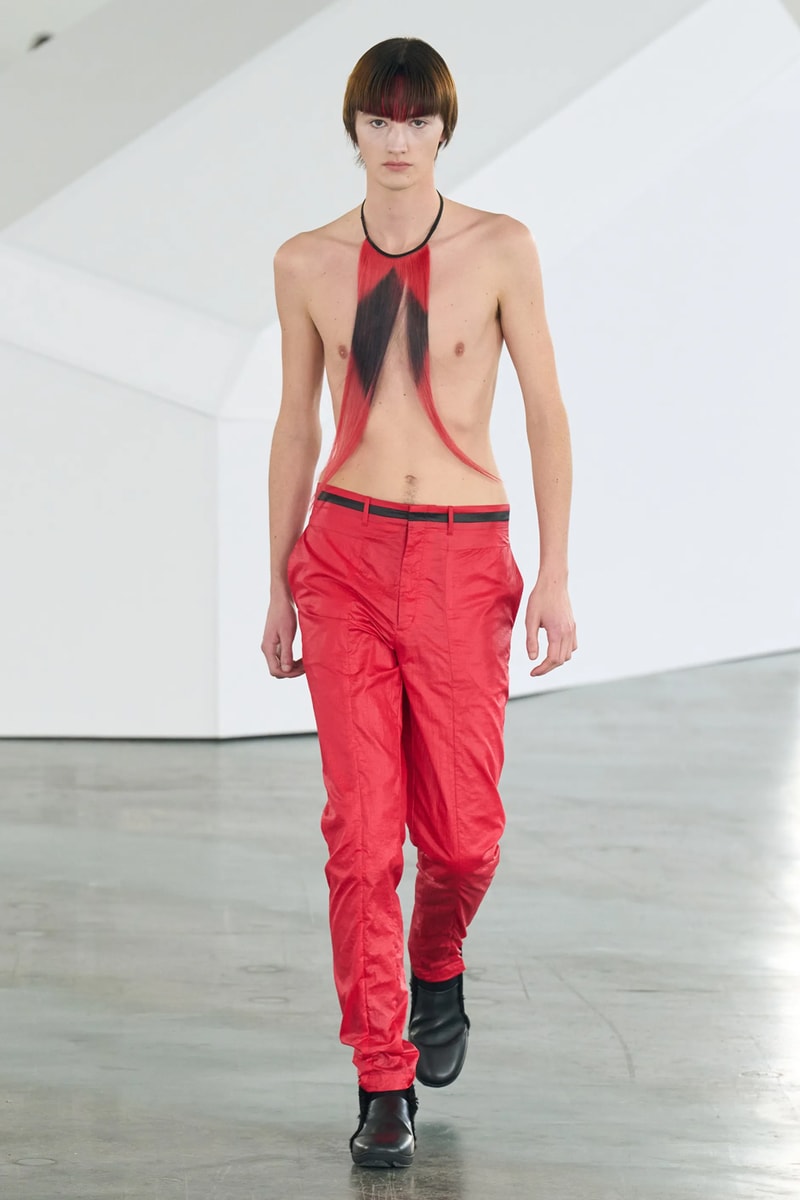Kiko Kostadinov Fall/Winter 2026 Collection Paris Fashion Week Runway