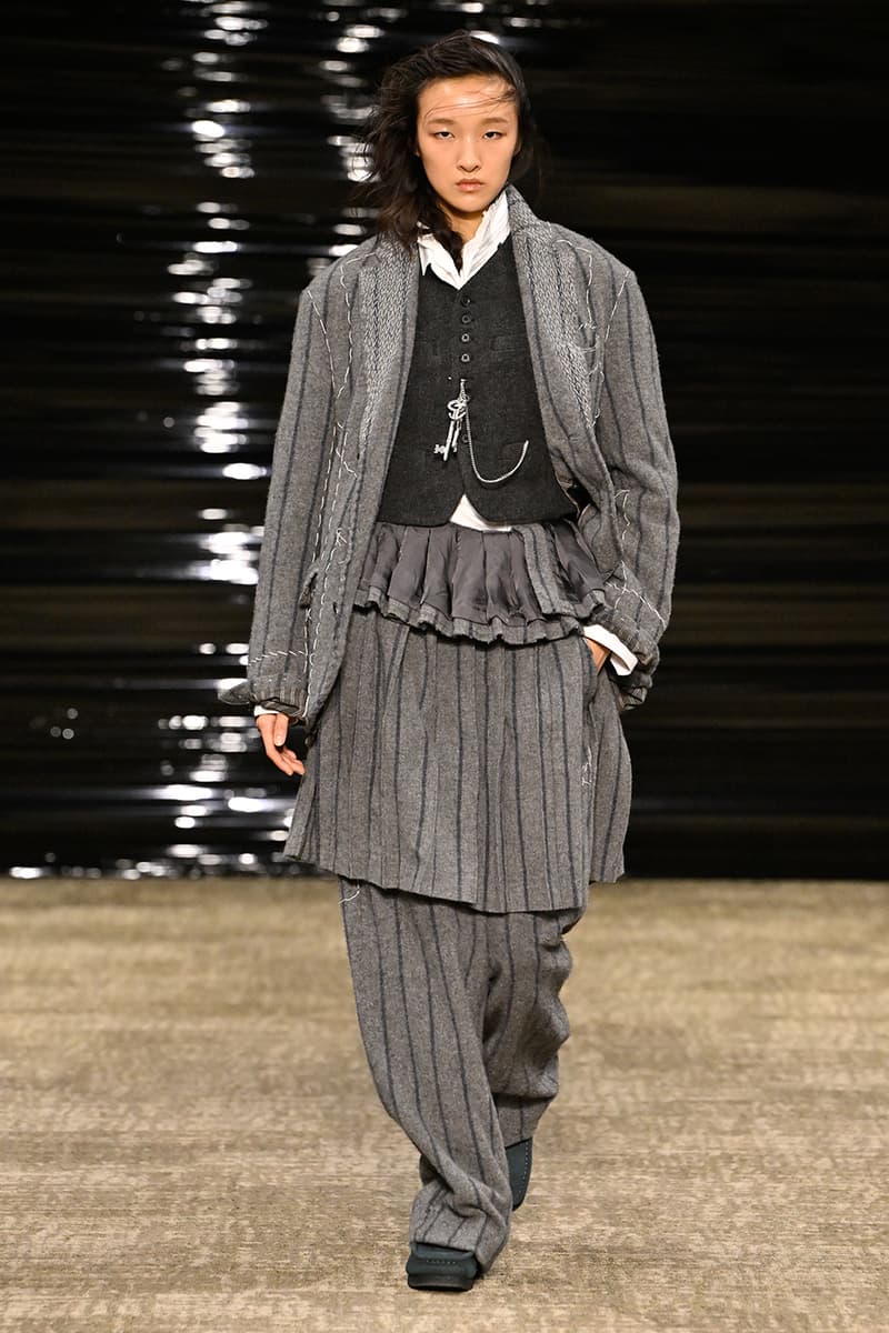 Kolor Fall/Winter 2026 Paris Fashion Week Runway Collection