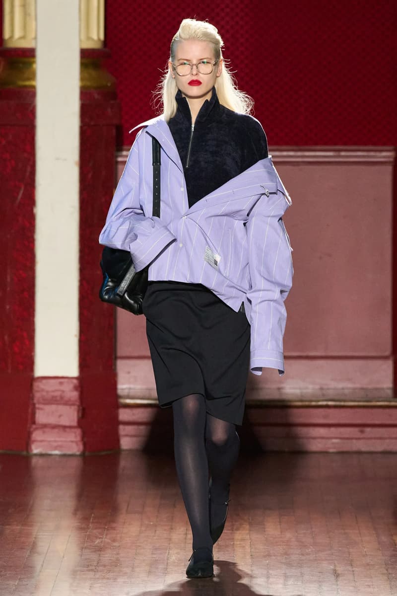 Maison Mihara Yasuhiro Fall/Winter 2026 Collection Paris Fashion Week Runway