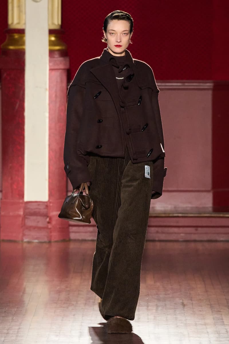 Maison Mihara Yasuhiro Fall/Winter 2026 Collection Paris Fashion Week Runway