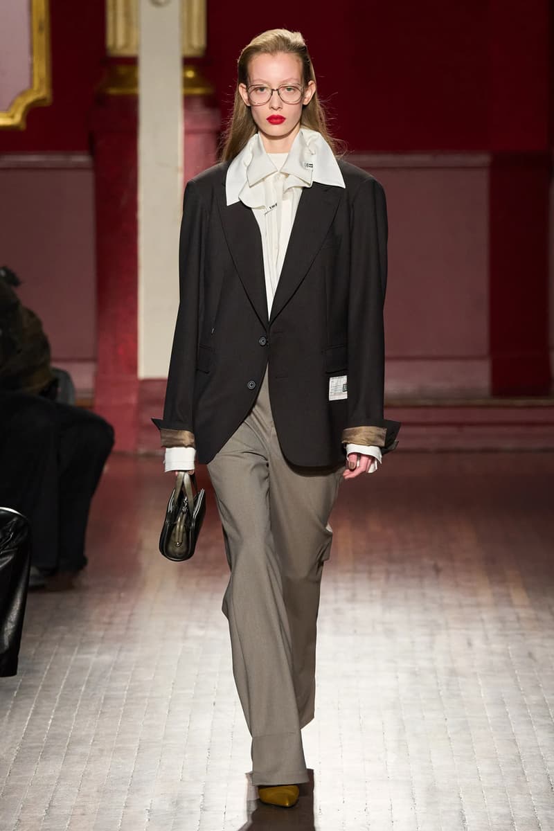 Maison Mihara Yasuhiro Fall/Winter 2026 Collection Paris Fashion Week Runway