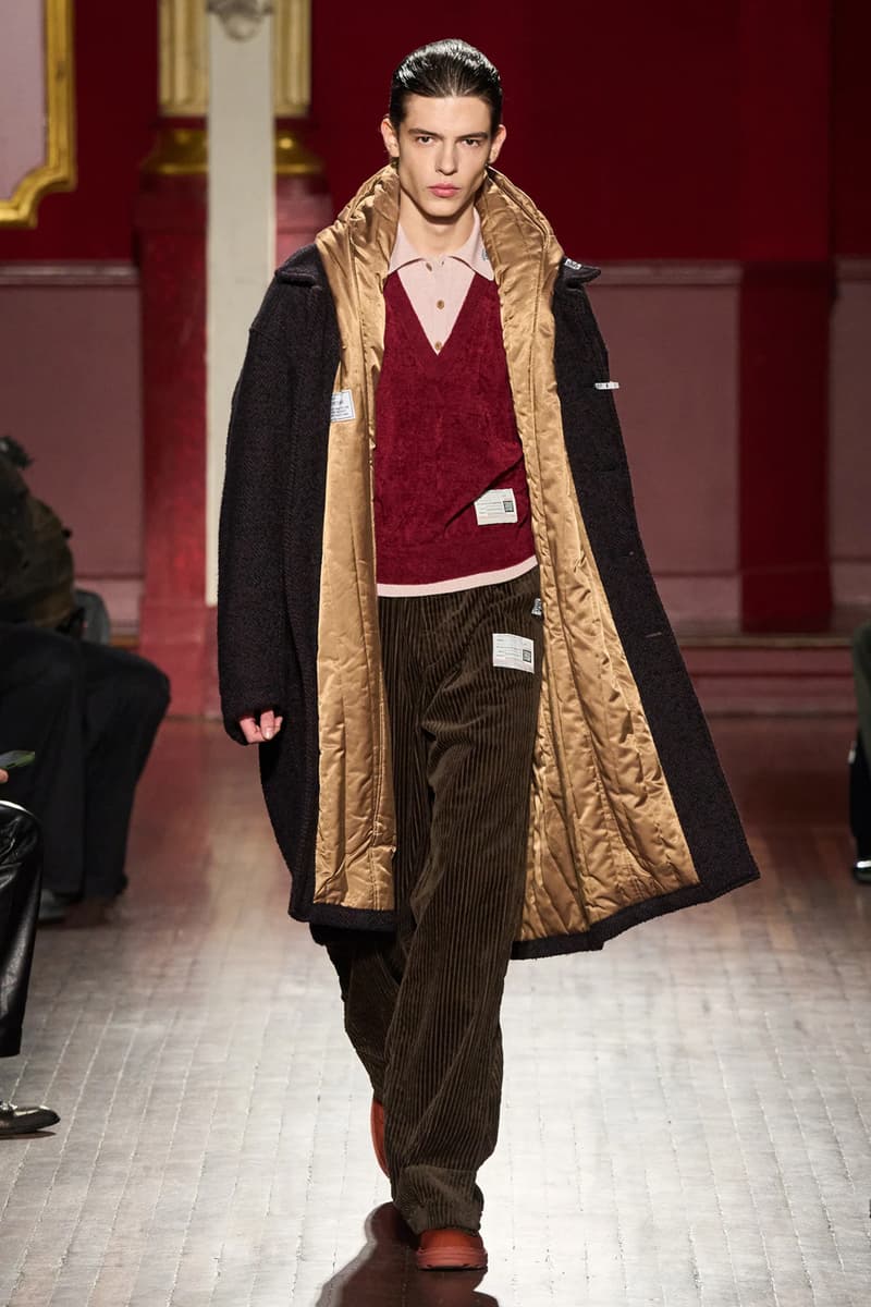 Maison Mihara Yasuhiro Fall/Winter 2026 Collection Paris Fashion Week Runway