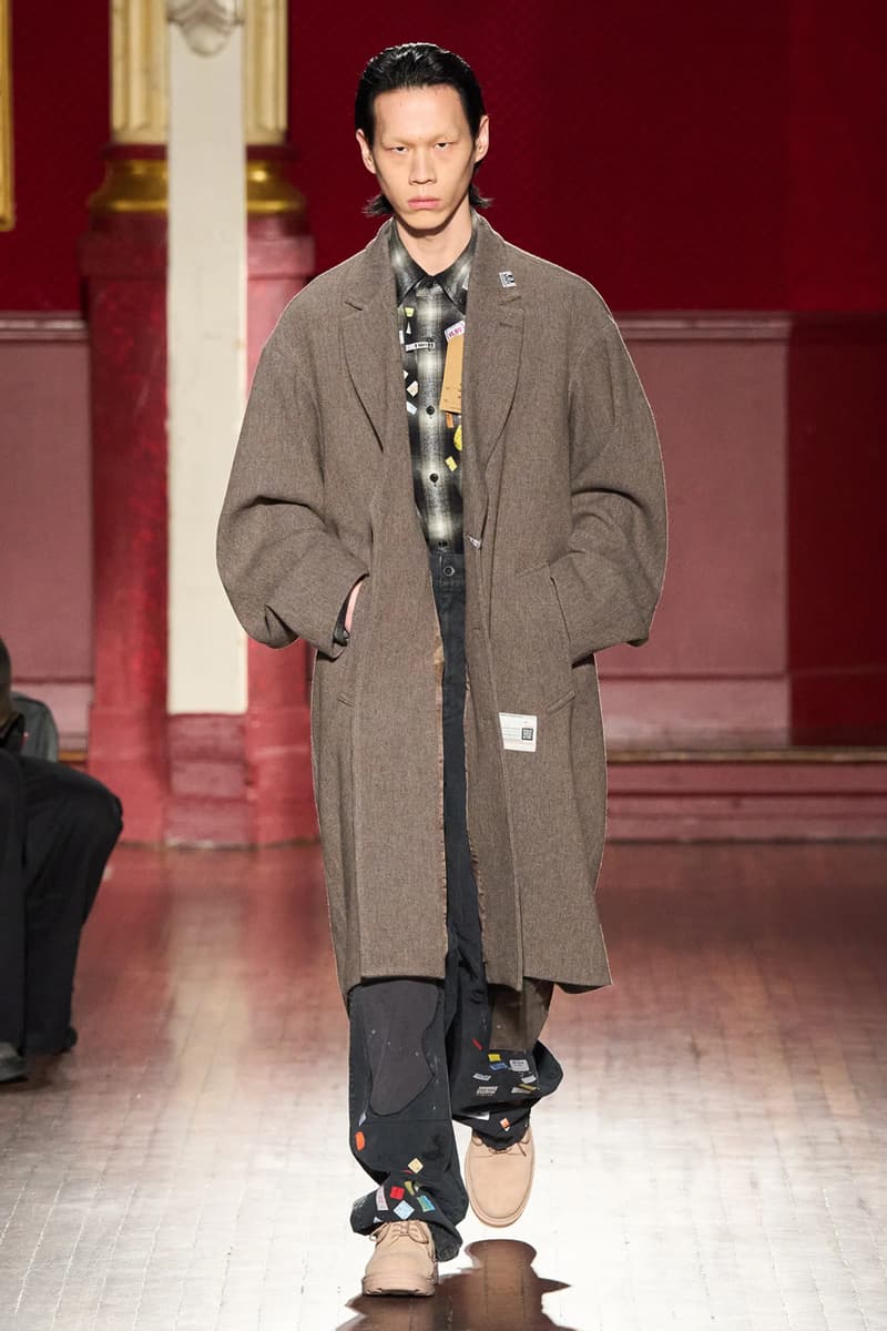 Maison Mihara Yasuhiro Fall/Winter 2026 Collection Paris Fashion Week Runway
