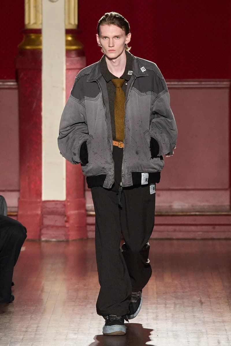 Maison Mihara Yasuhiro Fall/Winter 2026 Collection Paris Fashion Week Runway