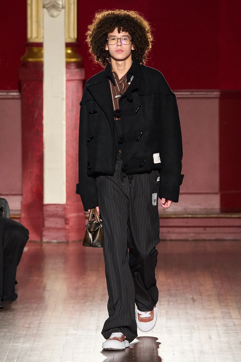 Maison Mihara Yasuhiro Fall/Winter 2026 Collection Paris Fashion Week Runway