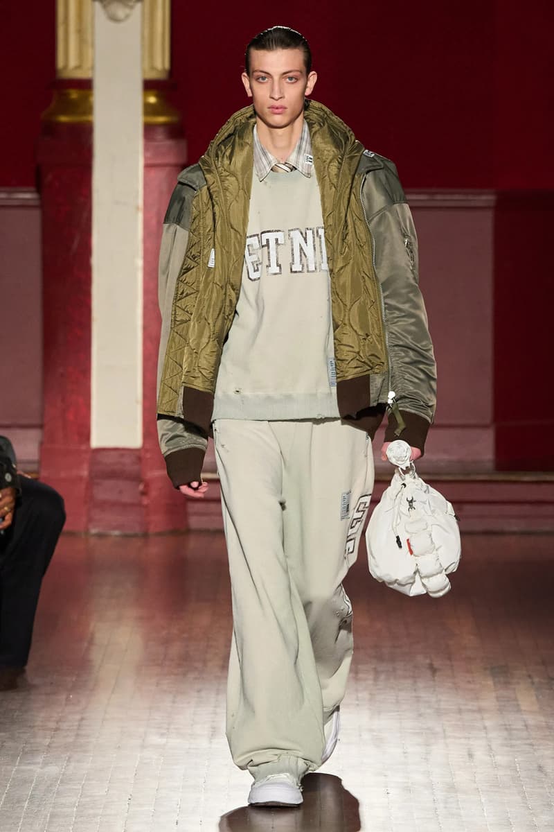 Maison Mihara Yasuhiro Fall/Winter 2026 Collection Paris Fashion Week Runway