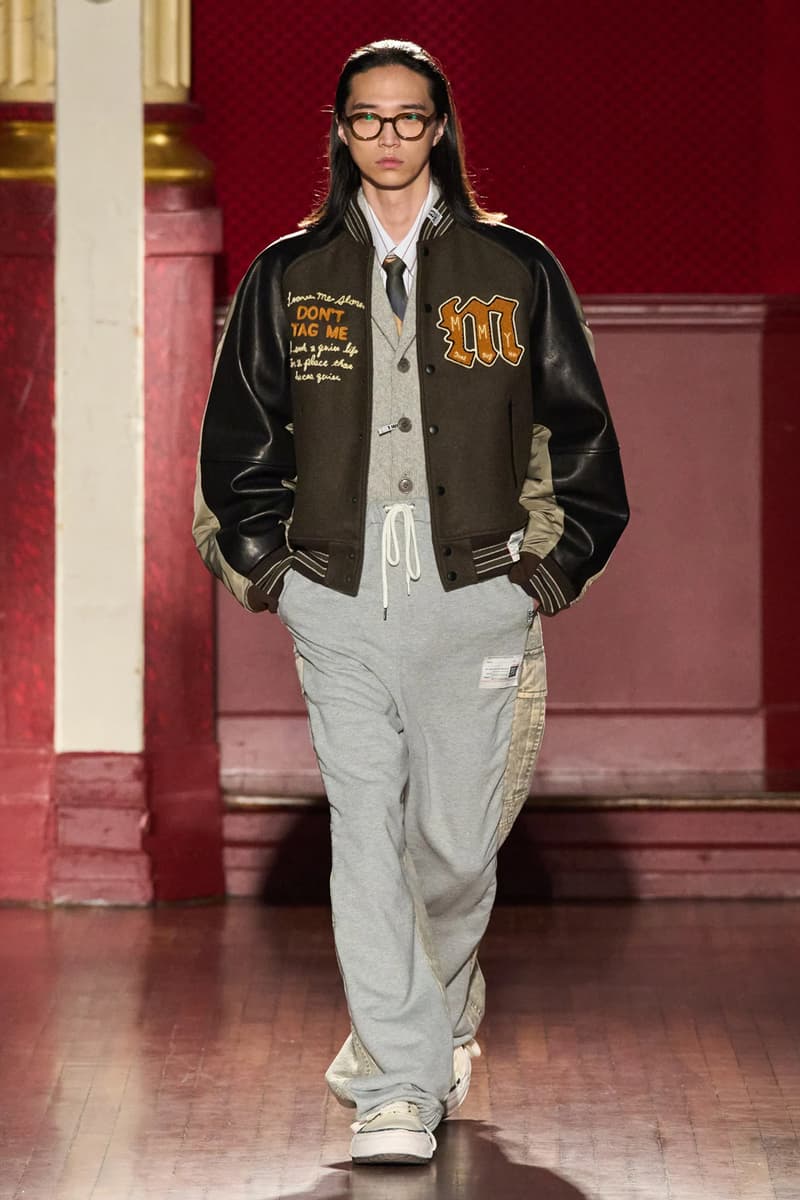 Maison Mihara Yasuhiro Fall/Winter 2026 Collection Paris Fashion Week Runway