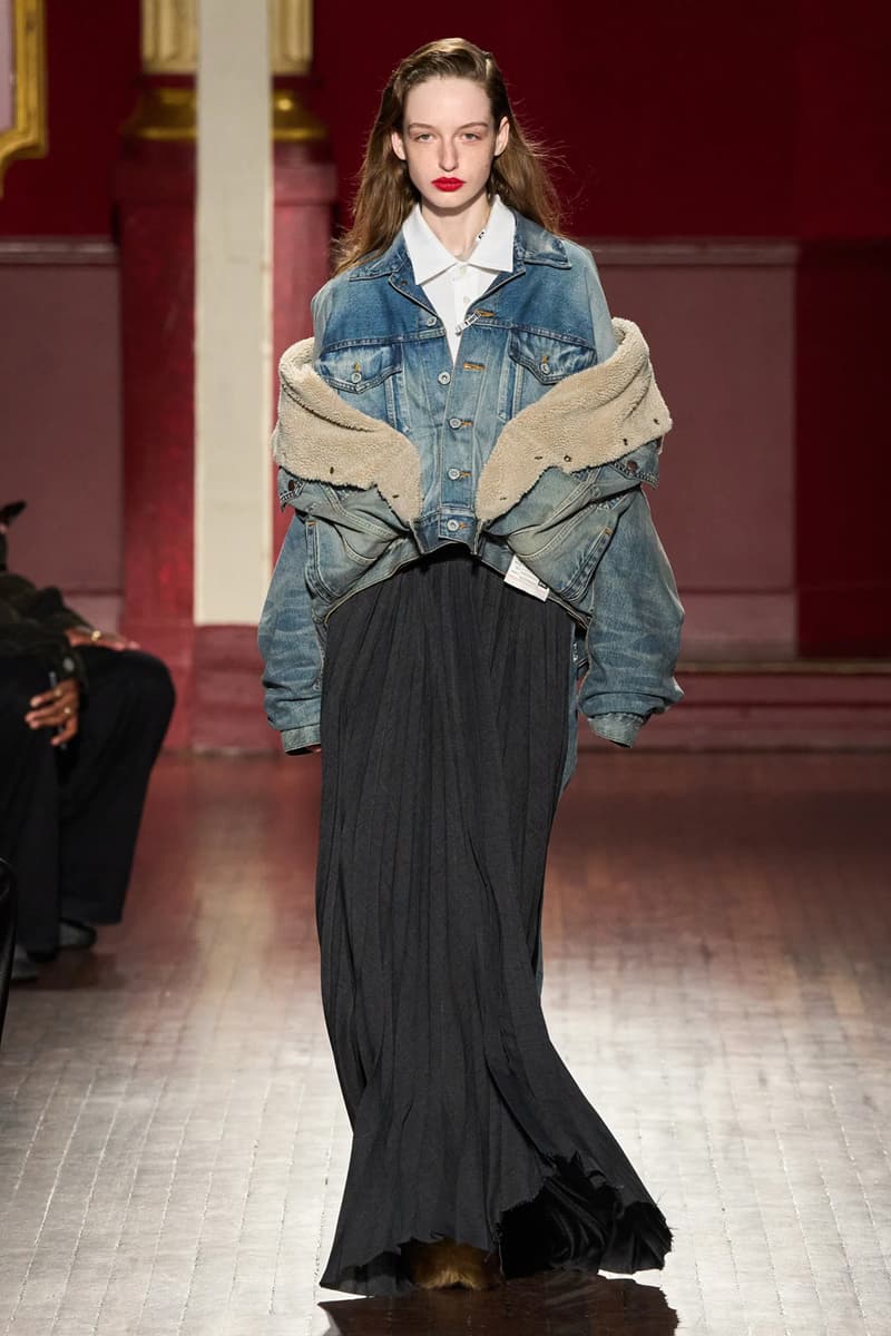 Maison Mihara Yasuhiro Fall/Winter 2026 Collection Paris Fashion Week Runway