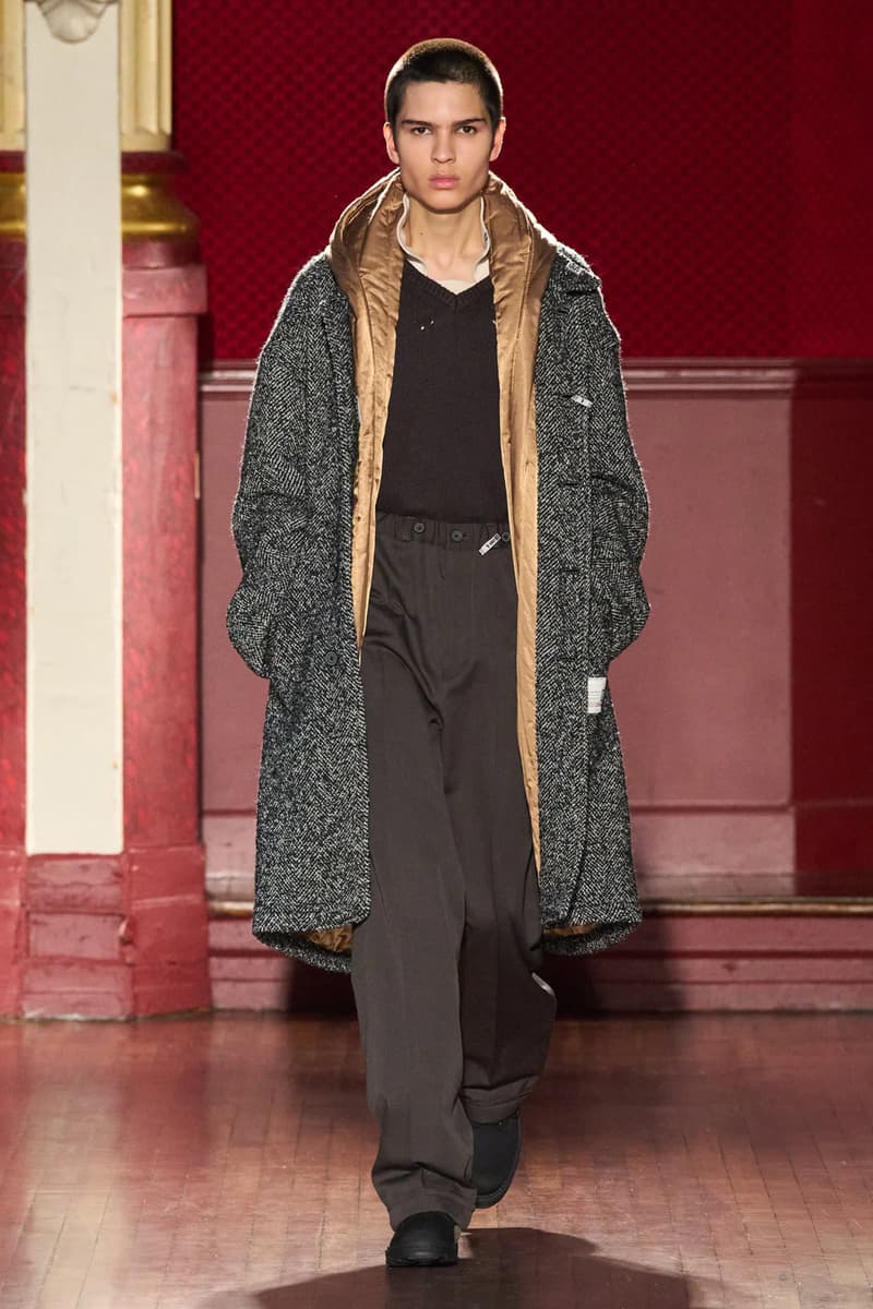 Maison Mihara Yasuhiro Fall/Winter 2026 Collection Paris Fashion Week Runway