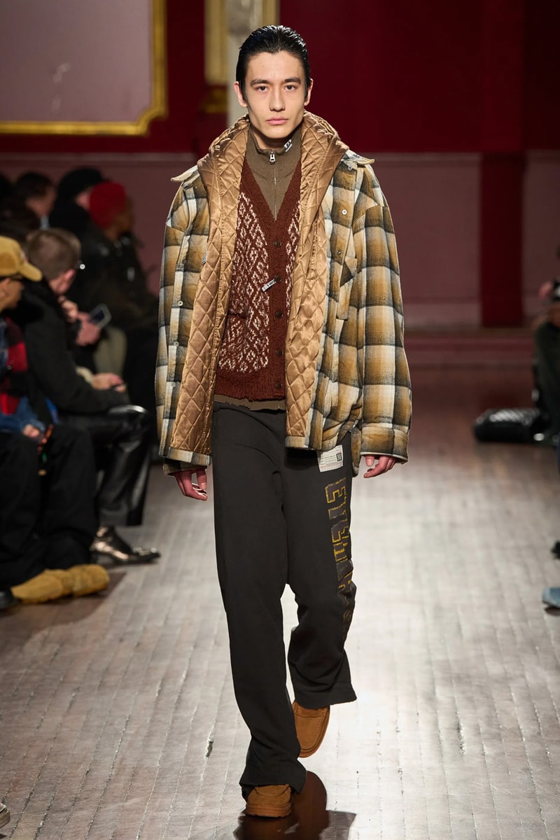 Maison Mihara Yasuhiro Fall/Winter 2026 Collection Paris Fashion Week Runway