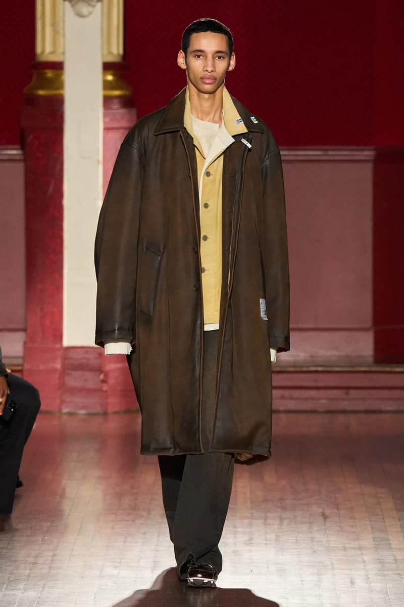 Maison Mihara Yasuhiro Fall/Winter 2026 Collection Paris Fashion Week Runway