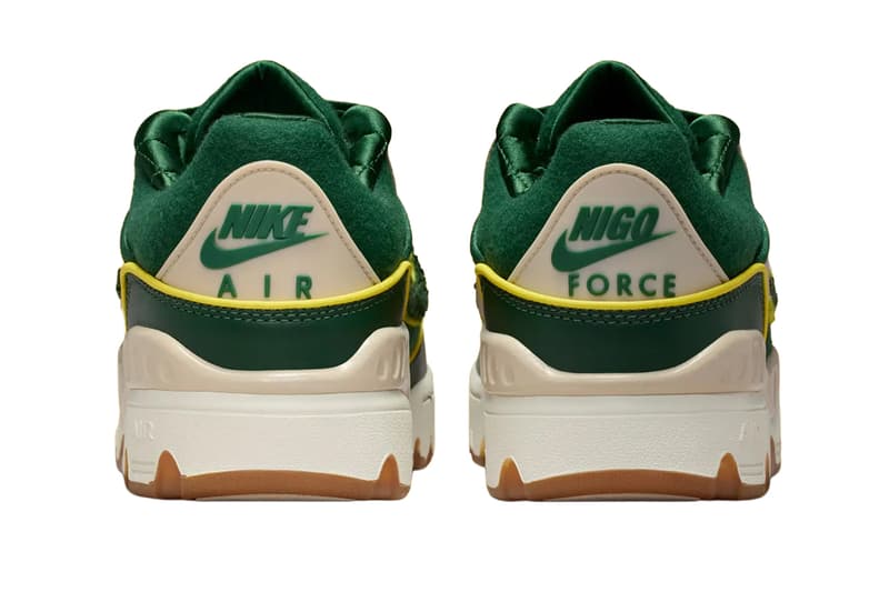 NIGO Nike Air Force 3 College Pack Forest Green Oatmeal Sail HV5032-300 Midnight Navy Shadow Grey Off White HV5032-400 Release Info