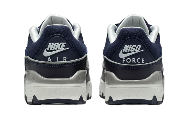 NIGO Nike Air Force 3 College Pack Forest Green Oatmeal Sail HV5032-300 Midnight Navy Shadow Grey Off White HV5032-400 Release Info