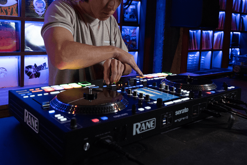 Rane System One dj controller all-in-one standalone decks turntables djs mixing pioneer dj alphatheta denon XDJ-XZ 