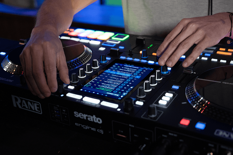 Rane System One dj controller all-in-one standalone decks turntables djs mixing pioneer dj alphatheta denon XDJ-XZ 
