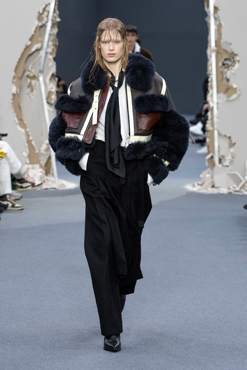 sacai Fall/Winter 2026 Paris Fashion Week Collection runway chitose abe levi's apc